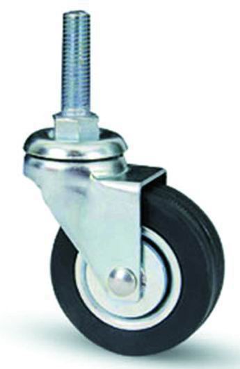 Vigor Ruote A Forcella Zincocromate Perno C/Filetto 8Ma 40X17 Mm