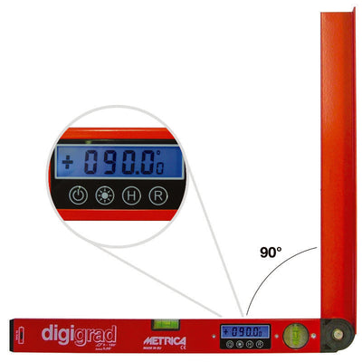 Misuratore digitale di angoli (mod. 29790) Metrica