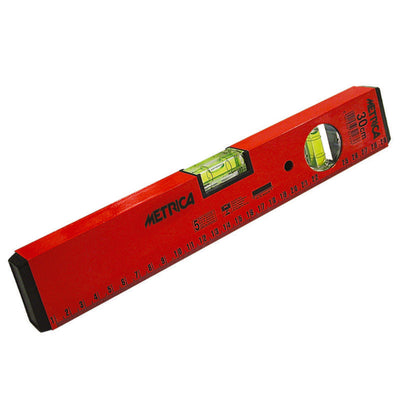 Livella graduata in alluminio profilato (sezione 50x20 mm) Metrica