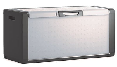 Baule multiuso Titan grigio/nero 118x49x55 cm Keter