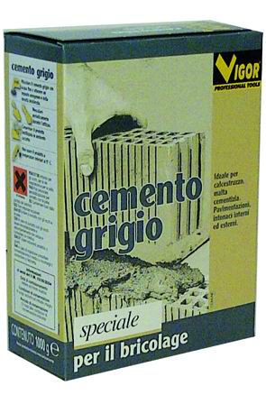 Cemento Grigio Vigor In Scatola 1 Kg