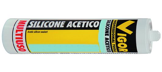 Silicone Vigor Acetico Bianco 280 Ml