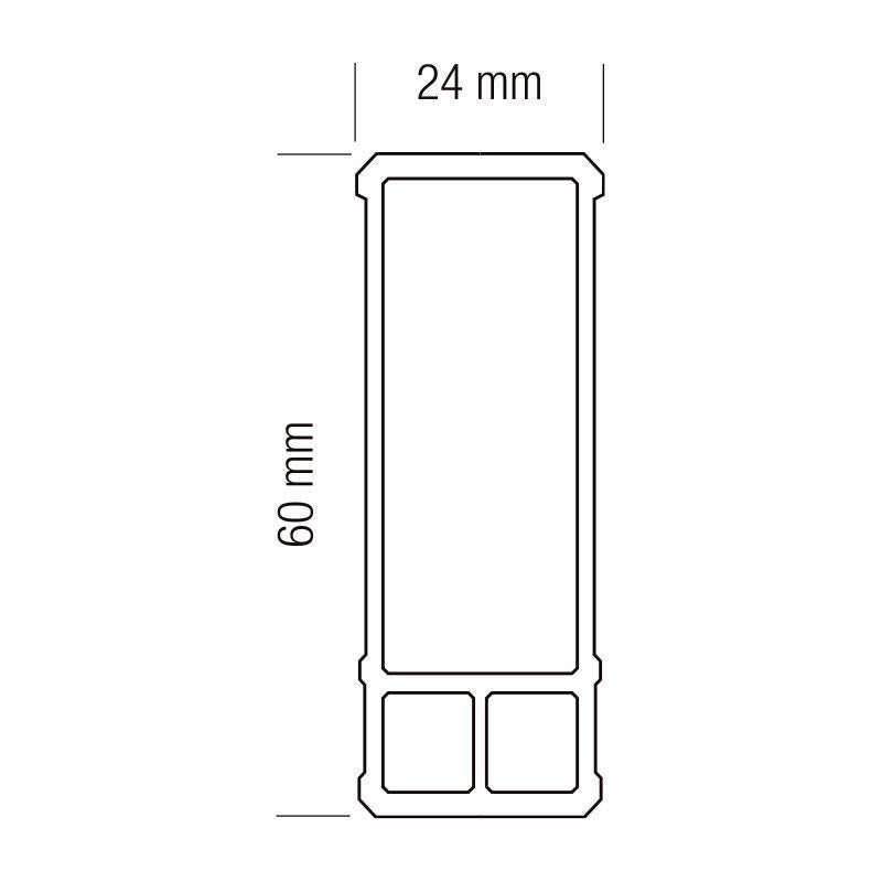 Flash XL (versione con maniglie) Metrica