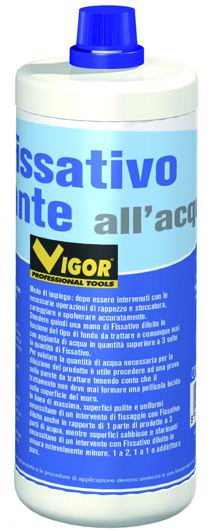 Pittura Murale Vigor Fissativo Bianco 0,75 L