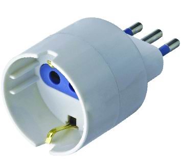 Adattatori Vigor Schuko Spina 10A