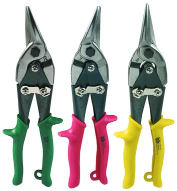 Cesoie P/Lamiere 2 Leve Vigor Rossa Lame Sinistre 250 Mm
