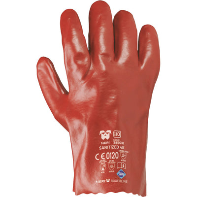Guanto PVC Sanitized Neri 385031