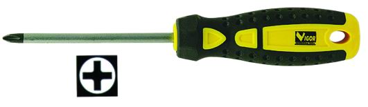 Cacciaviti Vigor Crv A Croce 3X 60 Mm