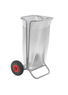 Carrello in acciaio per rifiuti Svelt