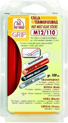 Vigor Colla In Stick P/Incollatrici Nero 100G 8 Pezzi 110X11,8Mm