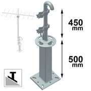 Torreta base inclinada tipo A – C 404-50A CSC Edilizia