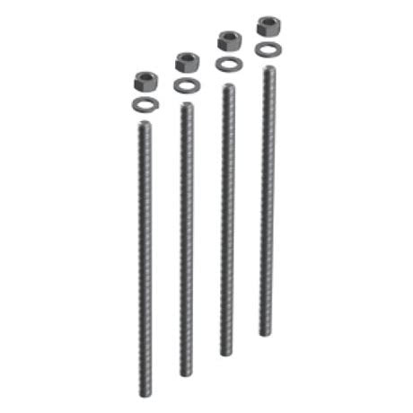 Kit barre filettate M12x250 CSC Edilizia 419C
