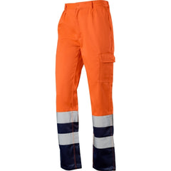Pantalón de alta visibilidad Chicago bicolor naranja/azul Neri 436327