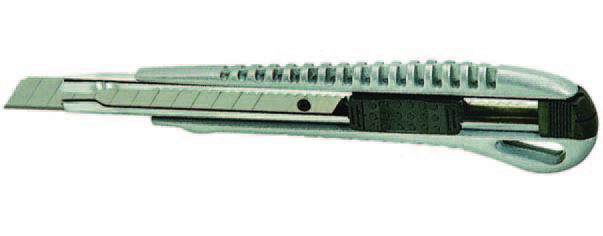 Coltelli Lama Spezzare Vigor Alluminio Small Lama 9 Mm