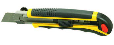 Coltelli Lama Spezzare Vigor Gommato Prof Large Lama 25 Mm