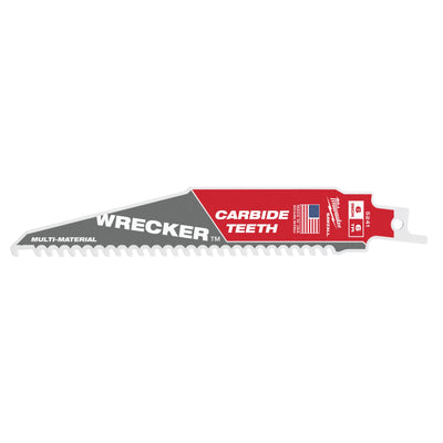 Lame demolizioni multimateriale WRECKER denti in carburo Milwaukee
