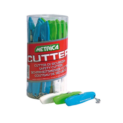Box minicutter con sicurezza Metrica