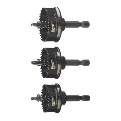 Seghe a tazza SHOCKWAVE (per avvitatori ad impulsi) Milwaukee