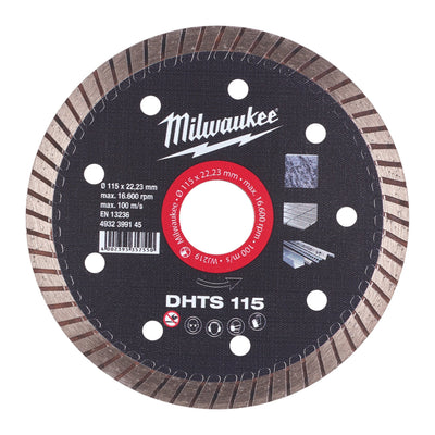 Disco diamantato DHTS - GRES PORCELLANATO e MARMO Milwaukee