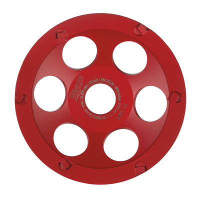 Speedcross diamond cup wheels Milwaukee