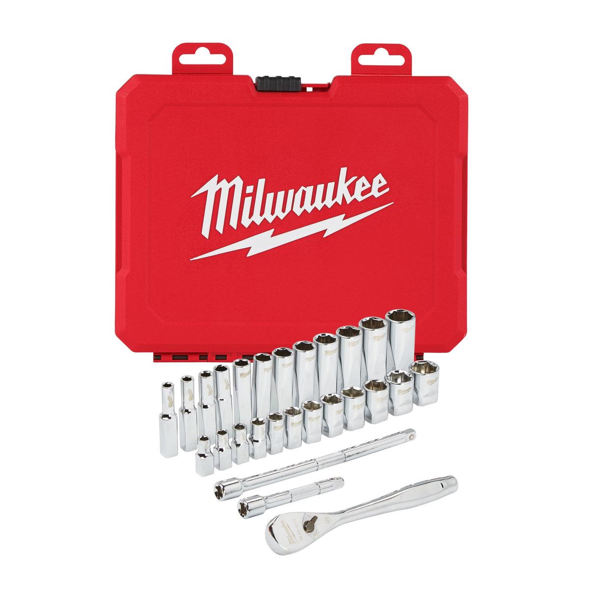 Set di cricchetto e bussole Milwaukee