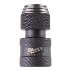 Adattatore da attacco quadro 1/2" a esagono 1/4" per inserti Milwaukee