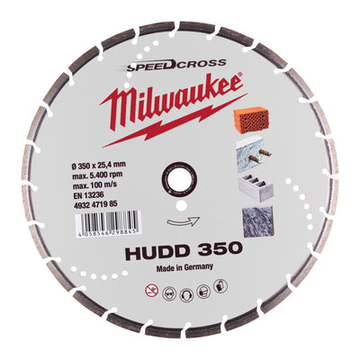 Disco diamantato HUDD - MATERIALI DURI Milwaukee