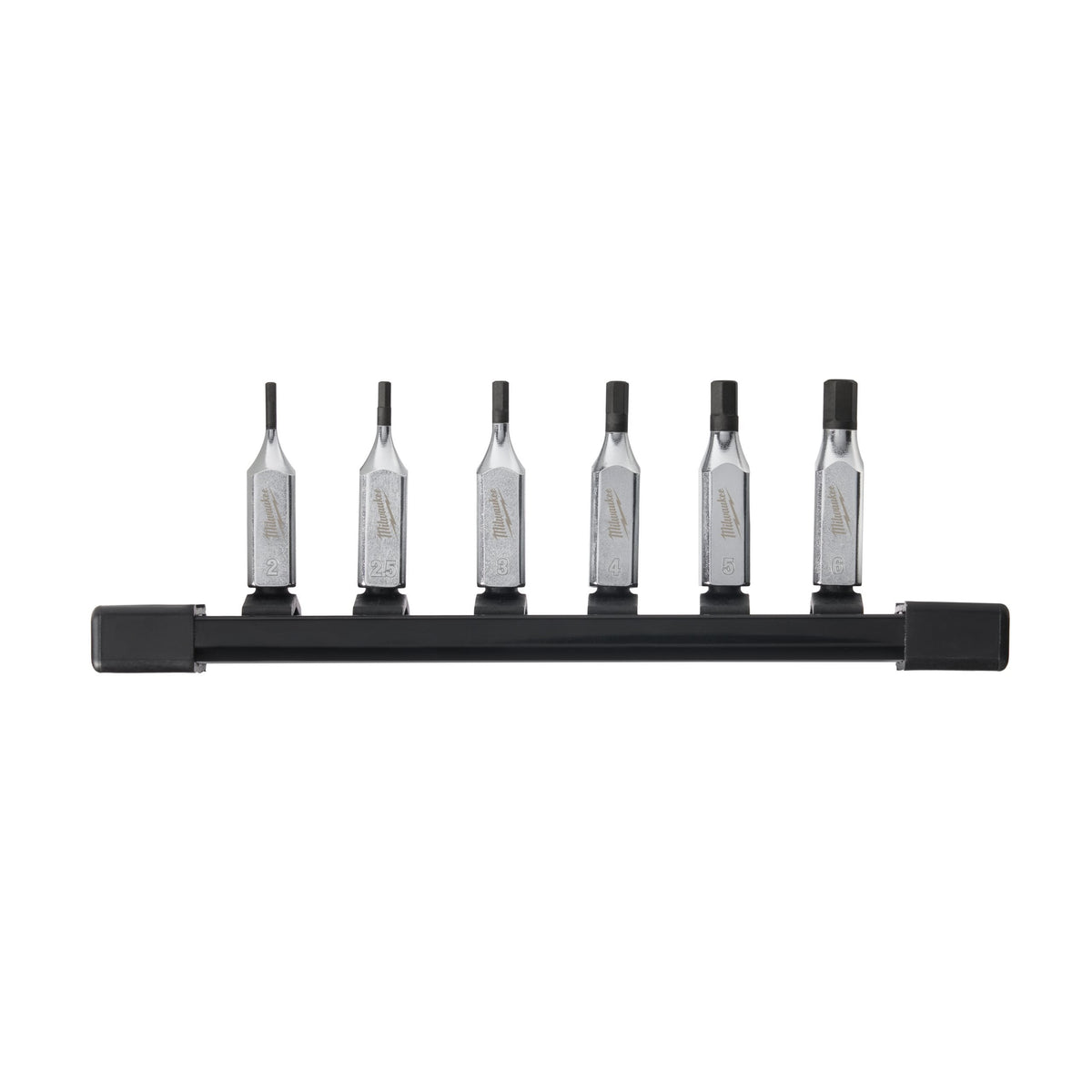 Set chaivi a bussola 1/4˝ - 6 pezzi Milwaukee