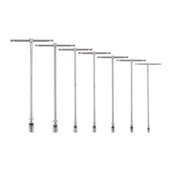 Set chiavi a T con bussola esagonale snodata - 7 pezzi Milwaukee