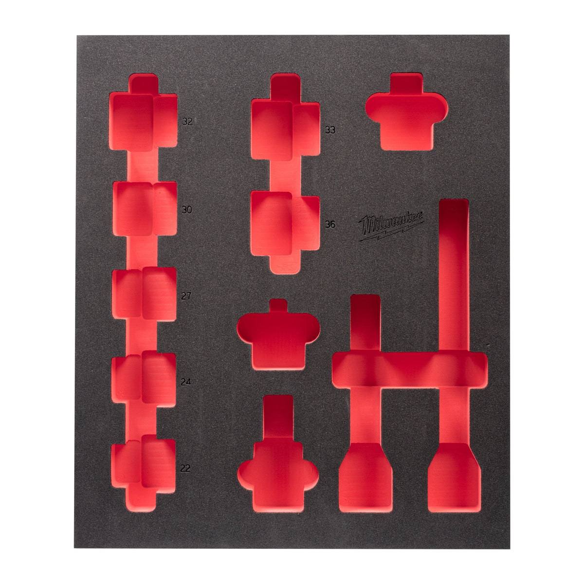 Set bussole a macchina lunghe 3/4" in modulo morbido (3/4" impact sockets sets II) Milwaukee