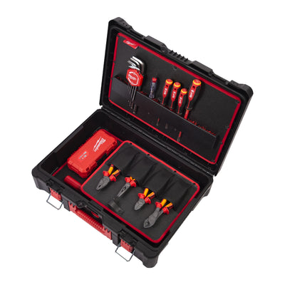 Valigetta PACKOUT da elettricista - 62 pz Milwaukee