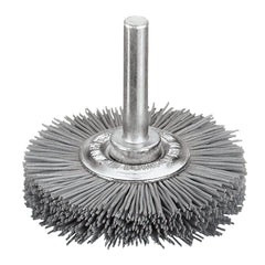 Cepillos circulares de nailon abrasivo para amoladoras rectas Milwaukee 4932501712