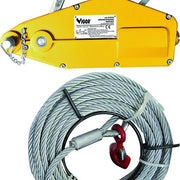 Argani-Paranchi Manuali Con Fune 20 M 800 Kg Vigor