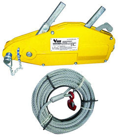 Argani-Paranchi Manuali Con Fune 20 M 800 Kg Vigor
