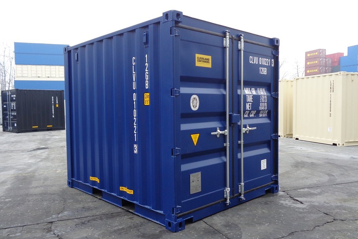 Container Di 10 Piedi blu Garico Box