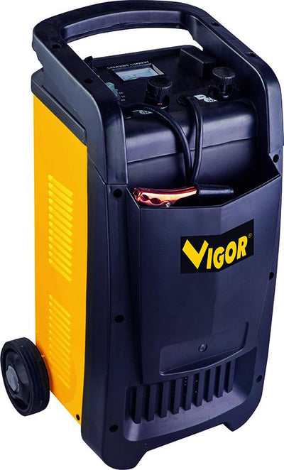 Caricabatterie Vigor C/Ruote Artika-450 Autostart 35 A