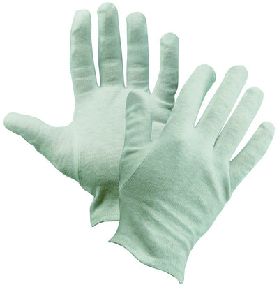 Guanti Vigor Cotone Interlock Bianchi Non-Dpi Mis. 8 M