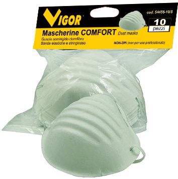 Mascherine Vigor Comfort Non-Dpi Blister 10Pz