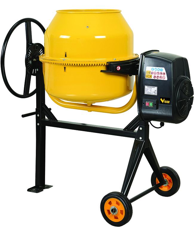 Betoniere Vigor Mod. 130 Laterale 550 W