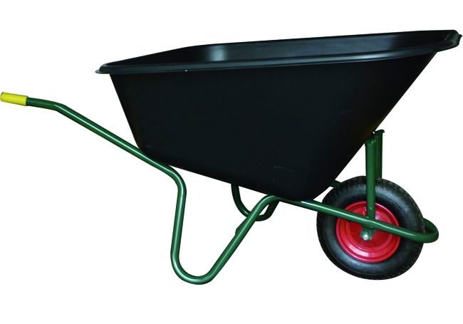 Carriole Vigor Big 1-Ruota Vasca Nera Plastic 240 L