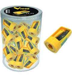 Sacapuntas de plástico universal giratorio Vigor
