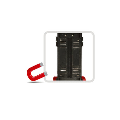 Magnetic support for bricklayers and plasterboard installers Metrica
