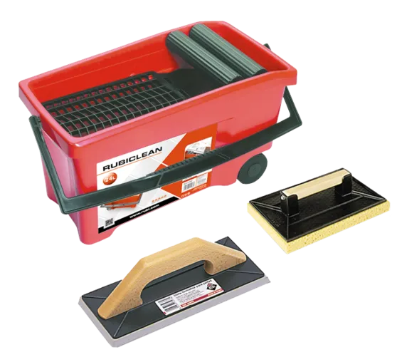 Rubi Kit RUBICLEAN SUPERPRO 2 - Vaschette "RUBICLEAN"