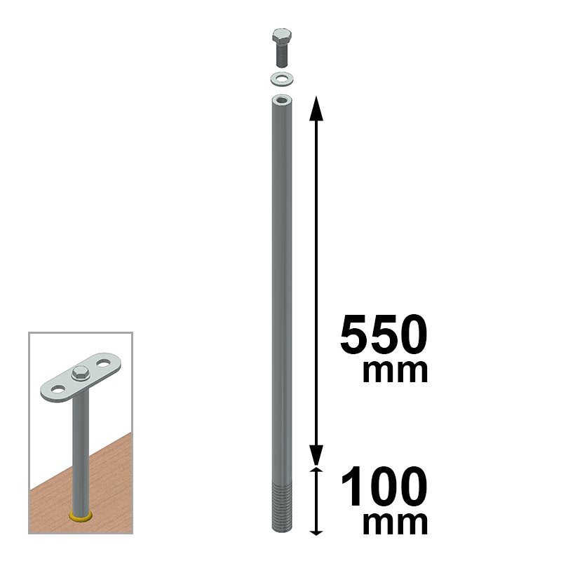 Pali Small da annegare tipo A-C H55 CSC Edilizia