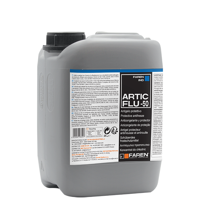 Trattamento Acqua Antigelo Automotive 25 kg, 210 kg Faren