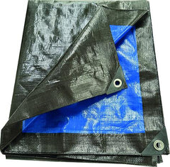 Tear-resistant tarpaulins, Extra-PES, blue/green, 3x4m, Vigor