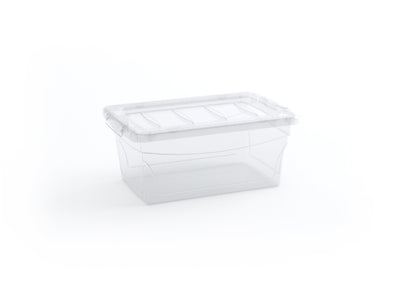 Contenitore con coperchio Omni Box XS trasparente 38,5x25,5x16,5 cm Keter