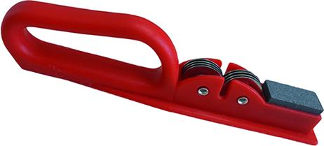 Vigor Affilacoltelli Rotella Inox Manico Plastica 2 Usi