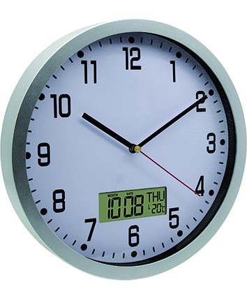 Orologi Da Parete Vigor Dali' Plastica Dia. 25 Cm