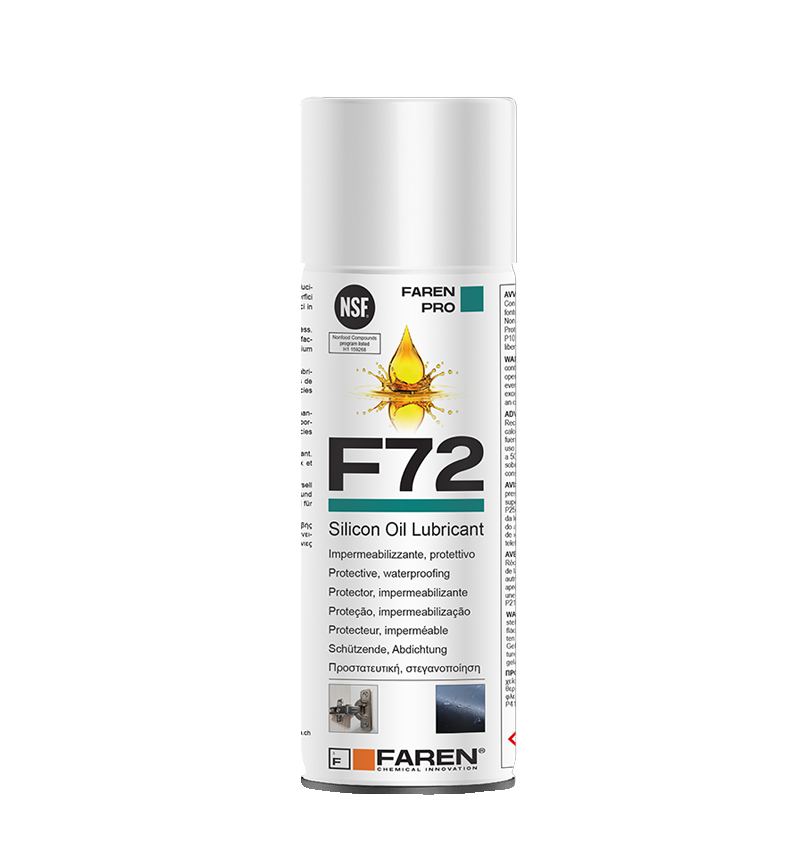 OLIO DI SILICONE IMPERMEABILIZZANTE, PROTETTIVO NSF